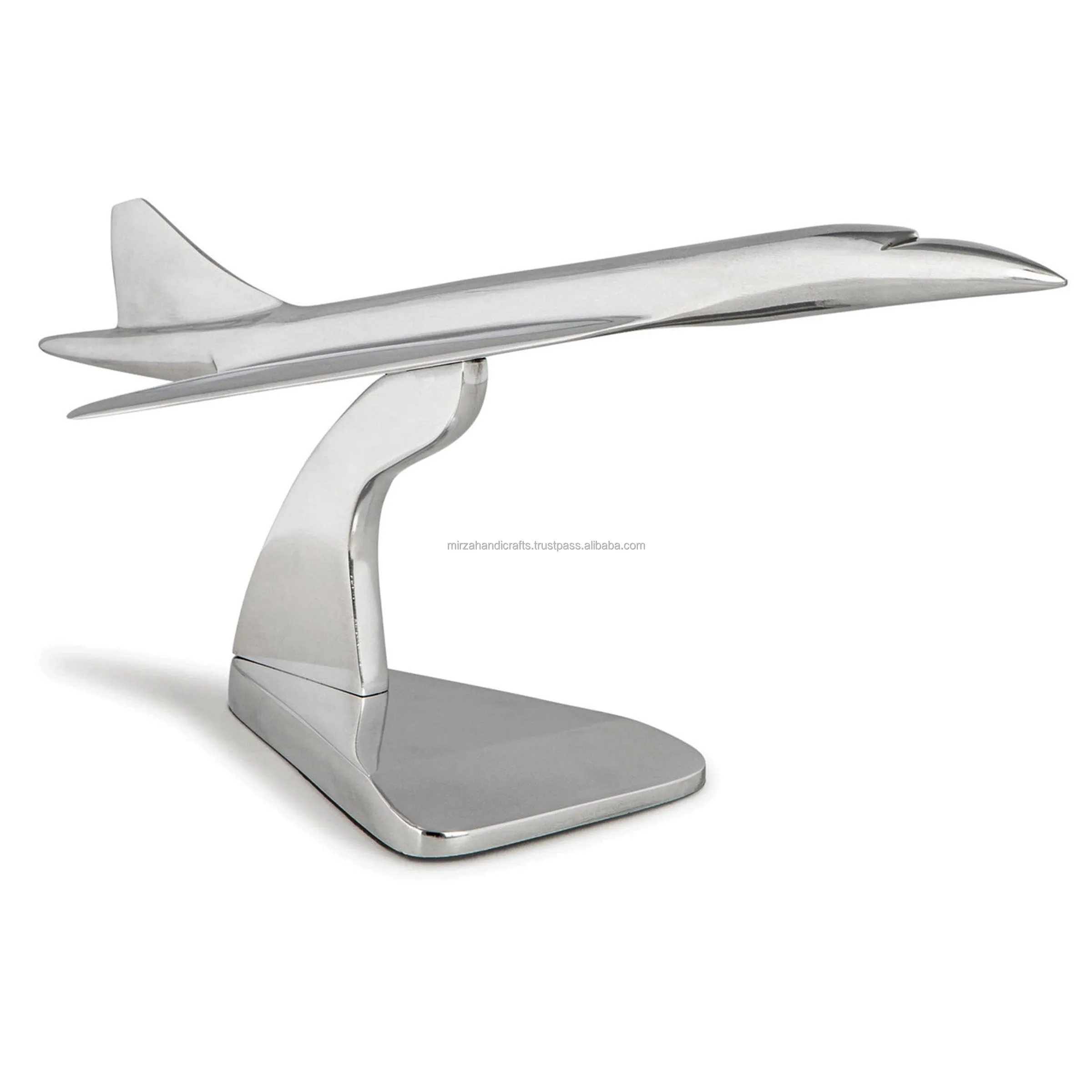 Decorative Handcrafted Concorde Desktop Model Aircraft Aluminum showpiece for Home and Office Decor