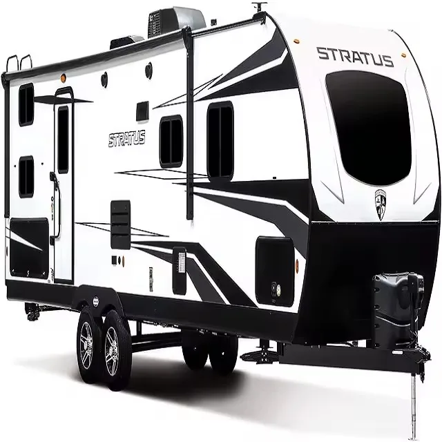 Stainless Steel Rv Camper 4X4 Campers Motorhomes Caravans Rv Travel Trailer Camper For Truck