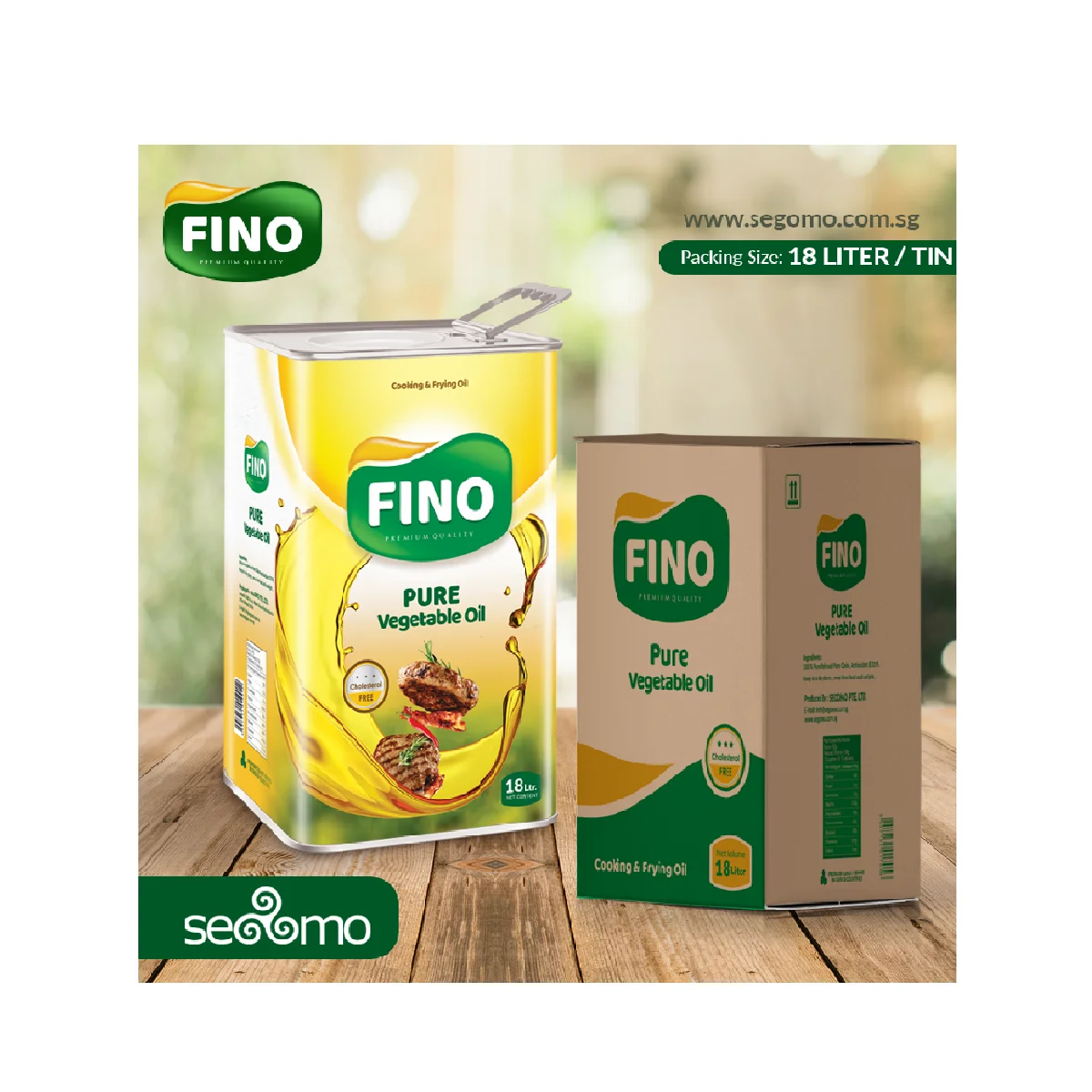 OEM Customize Supplier Olein Cp6 Ingredients 24 months Packaging  pure vegetable oil RBD Palm Olein 18L Tin Cans