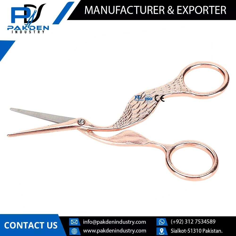 Производство 100% Высококачественные ножницы из нержавеющей стали с вышивкой/новейший дизайн новейших модных ножниц вышивкой