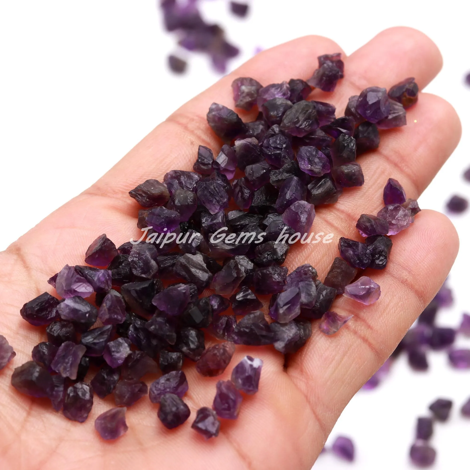 Best selling Natural African Amethyst Raw/Rough African Amethyst Stone and necklace  Loose Gemstone Crystal for beads n jewelry