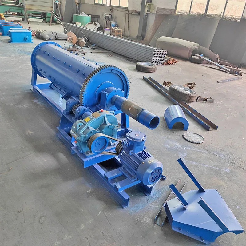 Automatic Horizontal ball mill, iron slag steel slag aluminum slag wet ball mill , small carbon steel grinding machine
