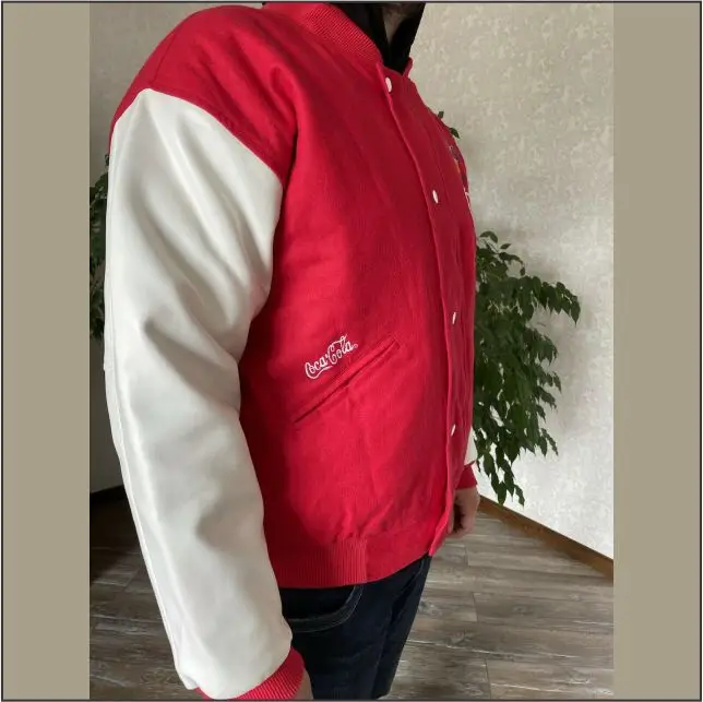 Coca Cola USA Jacket Bomber Vintage 1994 World Cup Soccer Football Retro L