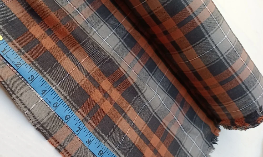 Soft and Smooth Brushed Flannel Fabric 100% Cotton Preshrunk Heavy Weight  Flannel Grey Black