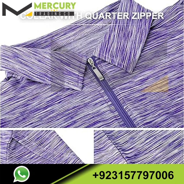 Customised Wholesale Summer Womens T-Shirts 1/4 Zip Up Overlap Short Sleeve Quick Dry Workout Tops