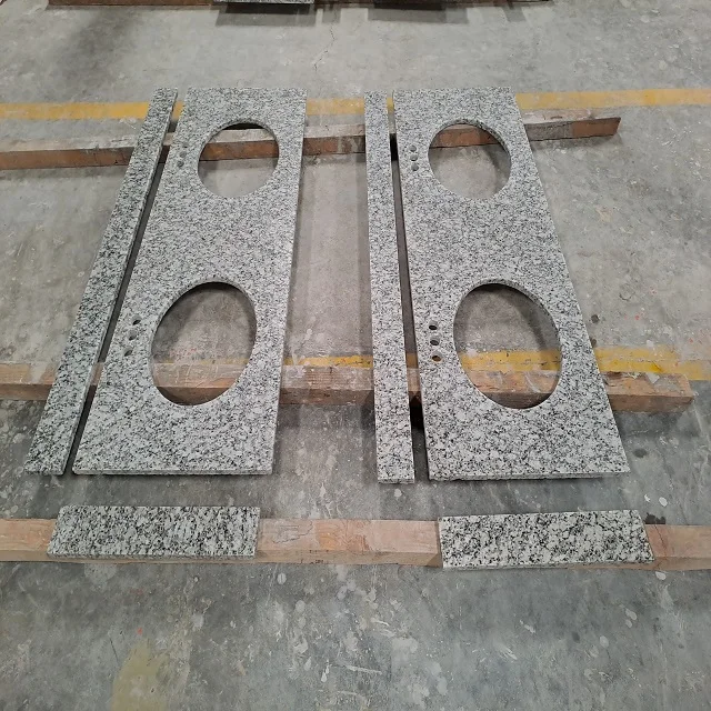 30mm x 20mm Customized Indian Natural Stone Supplier Pearl White Granite Slabs Countertops and Floor Tiles for US Market