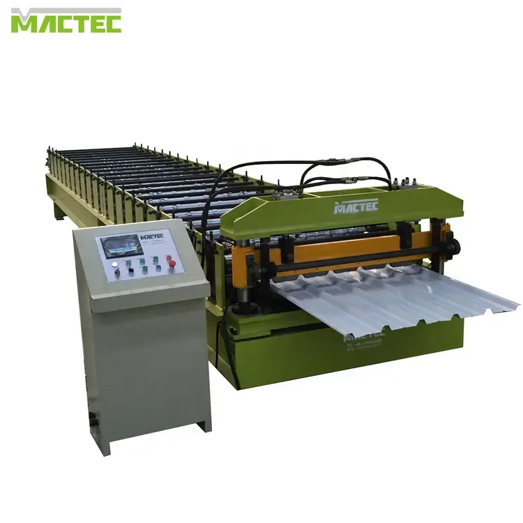 Automatic New Arrival Roofing Tiles Making Machine Manufacturer Roofing Sheet Profile Production Machine Line Steel Tile