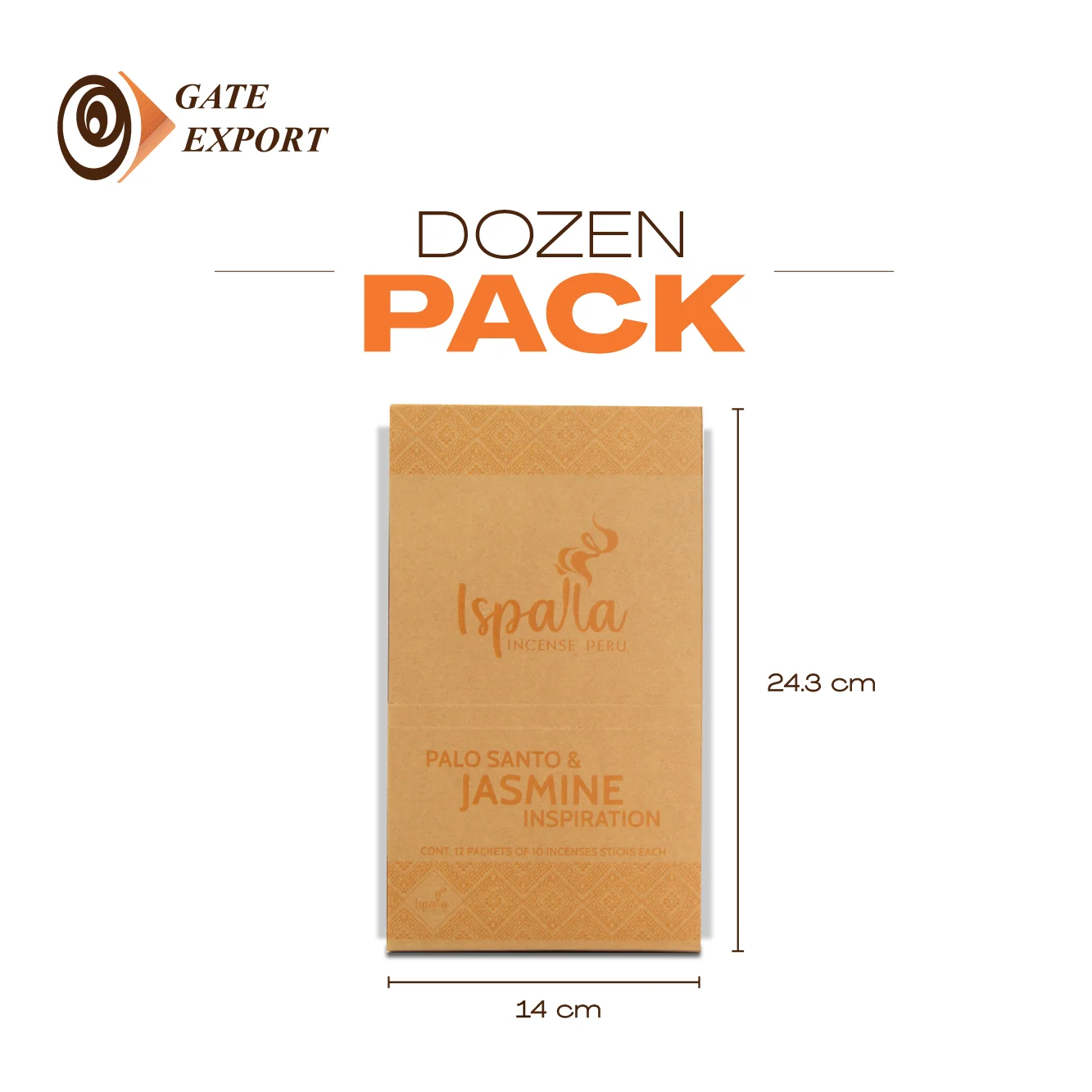 Ispalla Palo Santo Jasmine Incense Sticks Natural Incense Peru