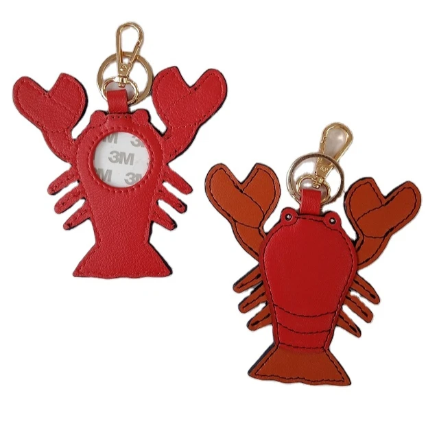 Lobster shaped Leather fob Keys