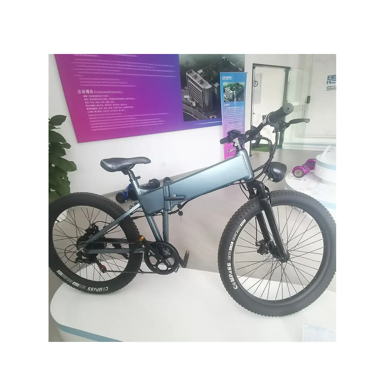 350w Powerful 26 Inch 36v 10.4ah Lithium Folding Mountain E bike Electric Bike Bicycle