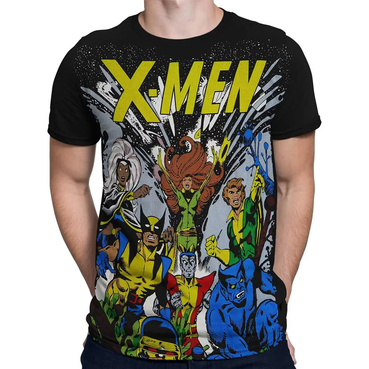 Оптовая продажа индивидуальные футболки X-Men все новые мужские сублимационные