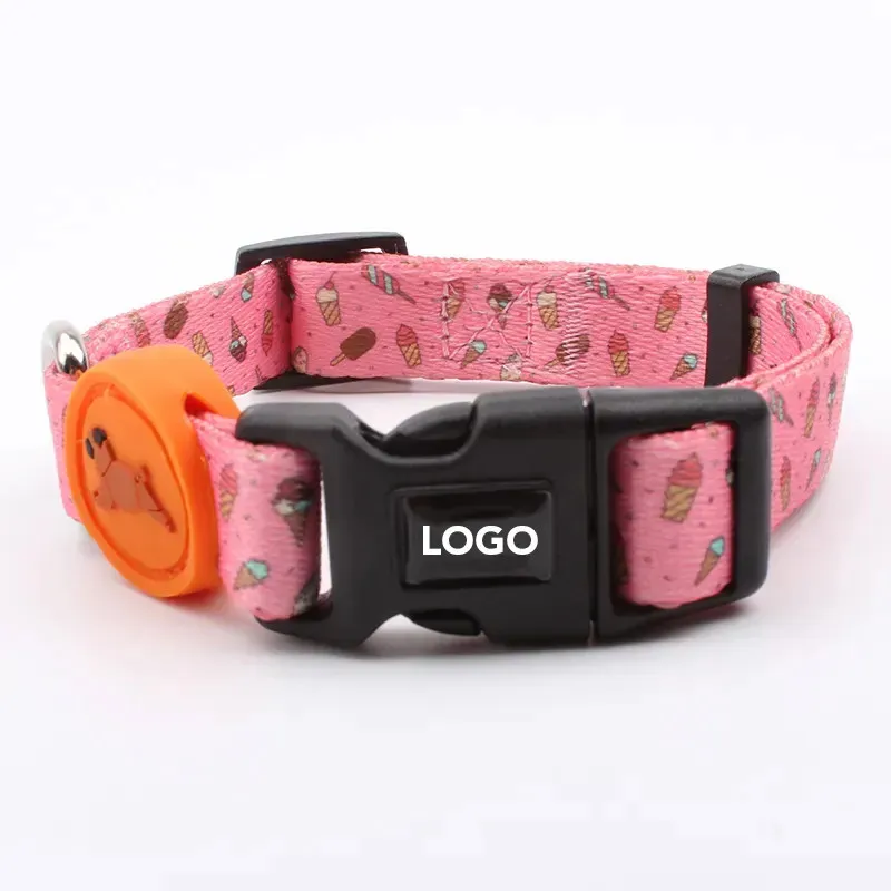 Best Quality Custom Printing Fashion Adjustable Dog Neck Collar Amazon dog collar