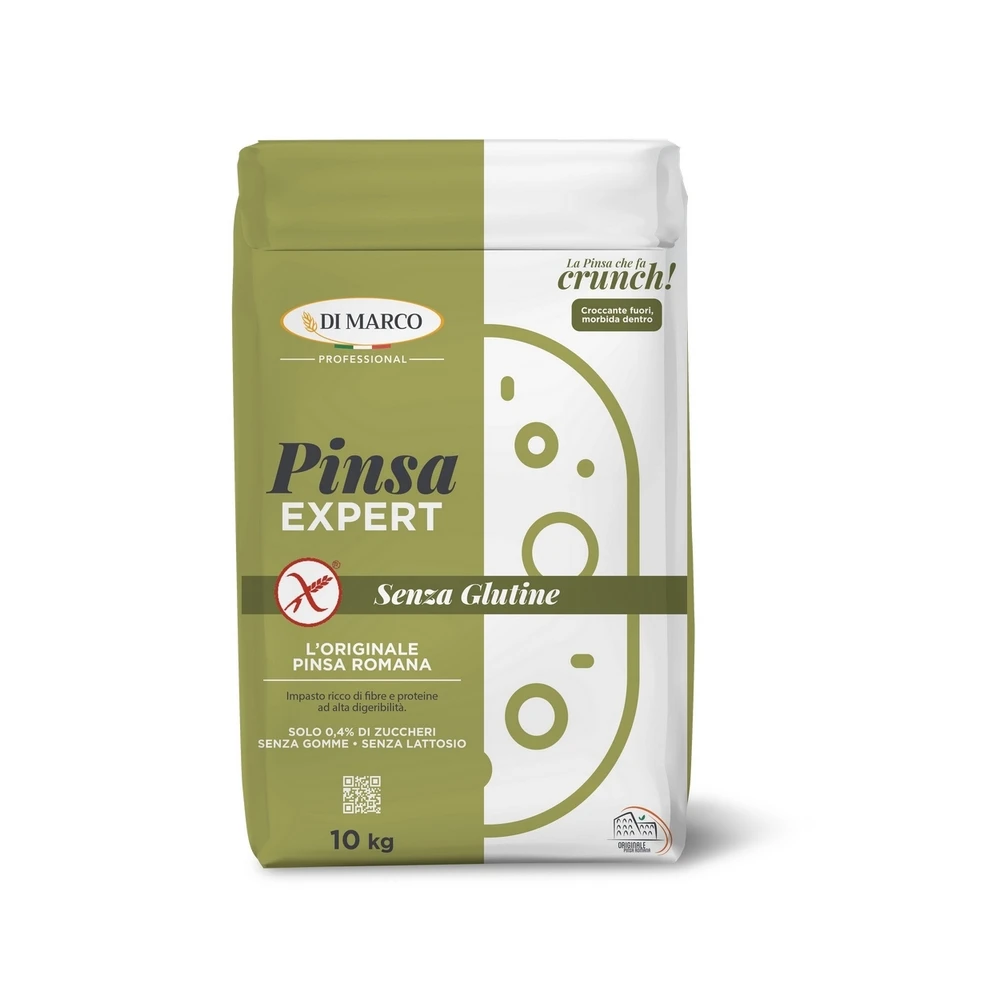 Made in Italy Gluten-Free Flour for Crunchy Roman Pinsa with High Fiber and Easy Digestibility available 10 kg