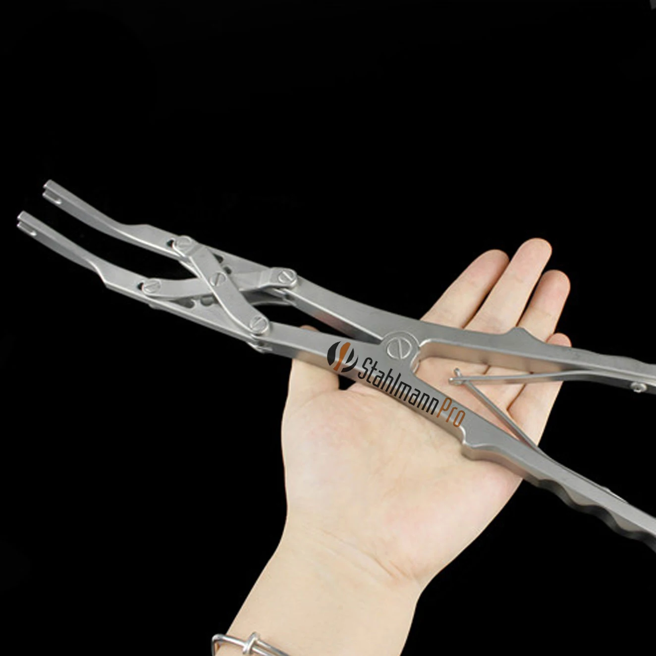 Orthopedic Instrumentation Medical Spine Pedicle Screw Rod System Lumbar Parallel Distraction Forceps Retractor