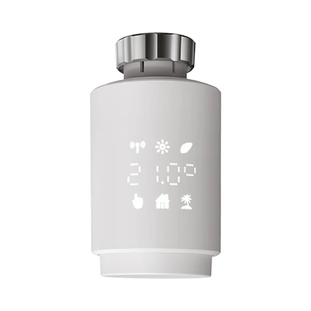 Bilicra S-Warm TRV умный программируемый Zigbee Wi-Fi термостатический клапан радиатора, управление iOS и Android-таймер