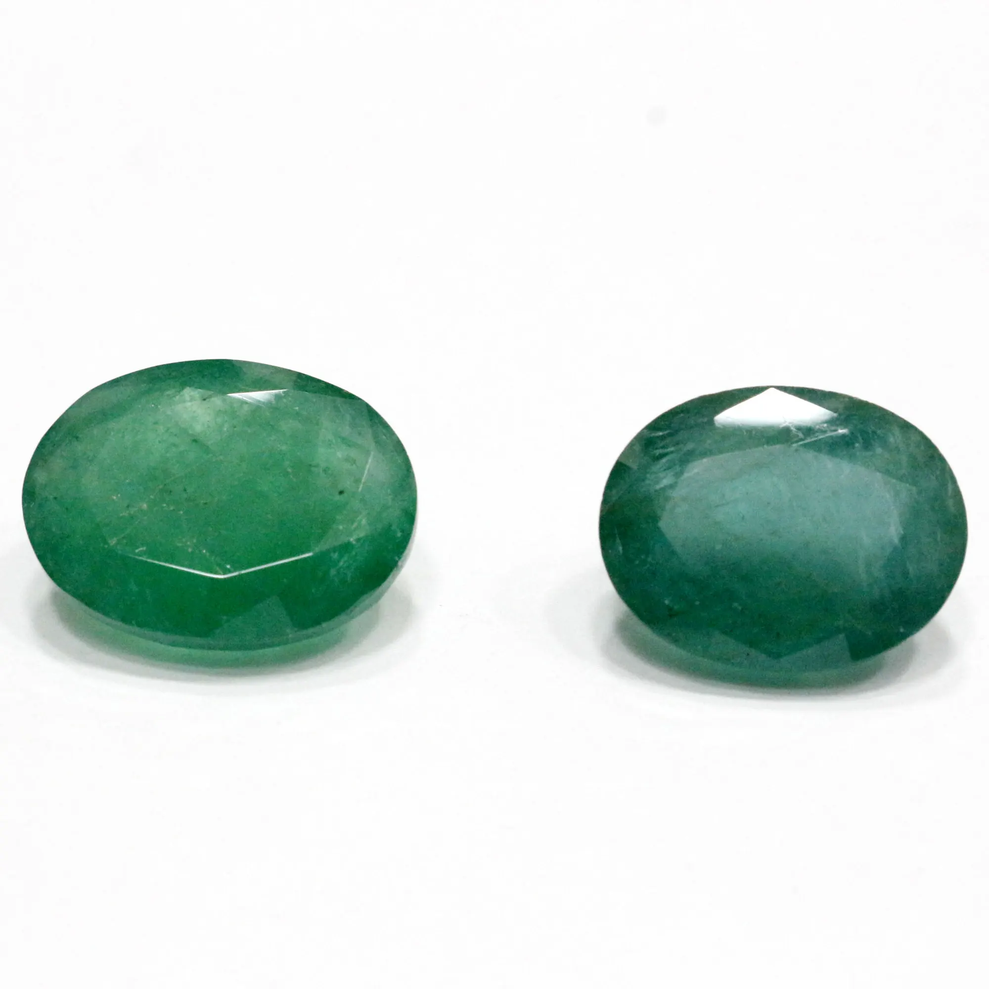 100% Natural Zambian Loose Pair Emerald Oval Cut Gemstone 25.9 Carats Precious Loose Gemstone stone For Making Jewelry