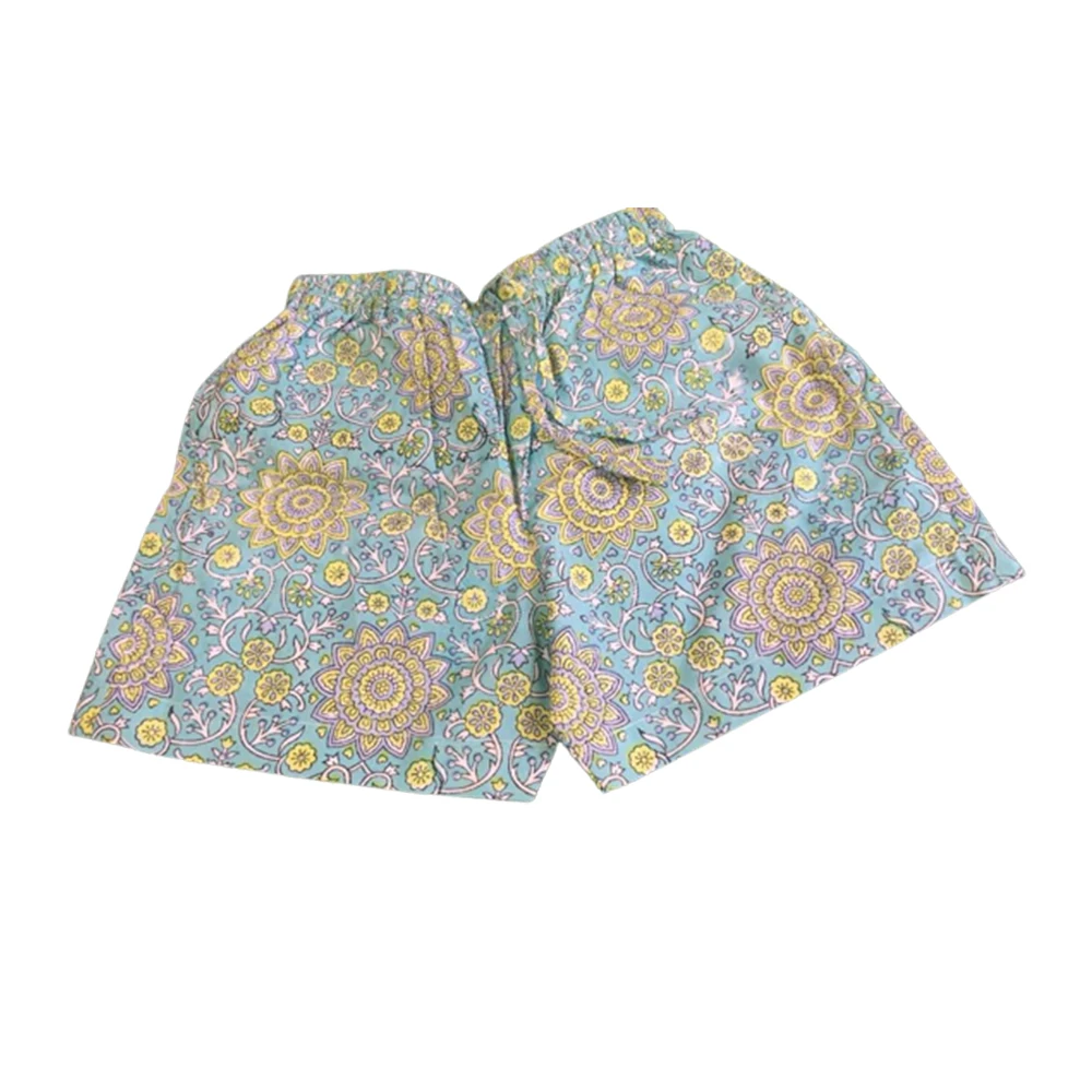 Soft Cotton Printed Ladies Summer Women Shorts With Elastic And String Buy from Indian Clothing Manufacturers
