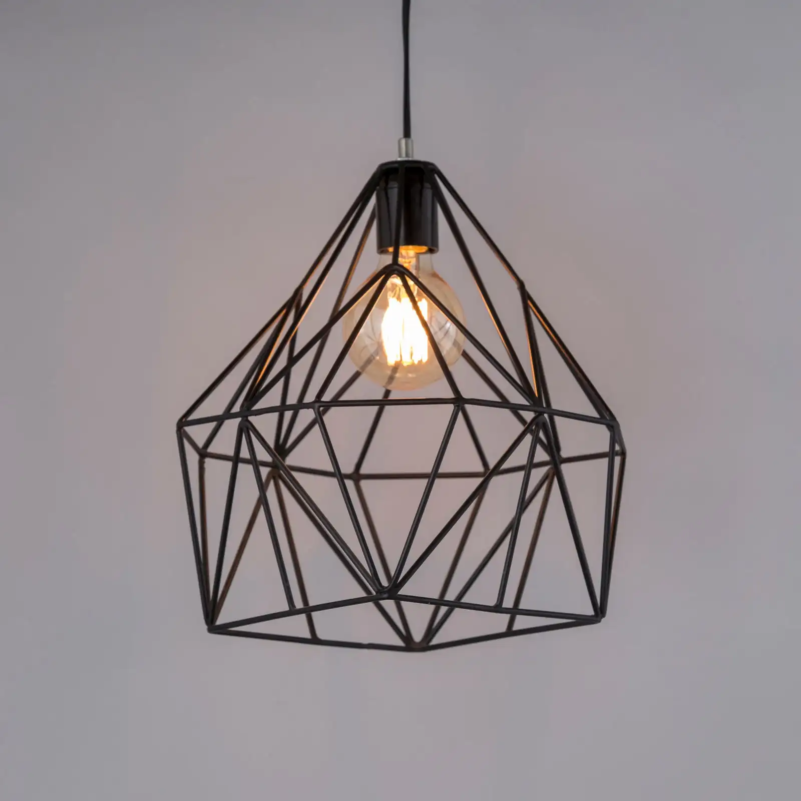 Hot Sale Black Led Hanging Light Nordic Design Modern Luminous Lamp Lighting Living Packing Room Pcs Hotel ROHS Color Support