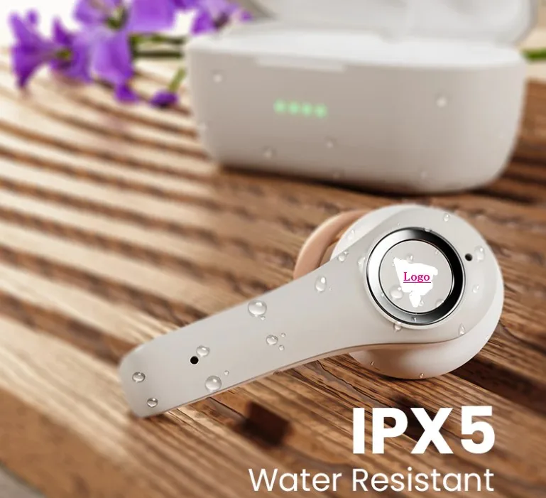 ANC True Wireless In-Ear Earbuds Active Noise Cancellation Compatible with iPhone and Android Blue tooth Earbud Headphone