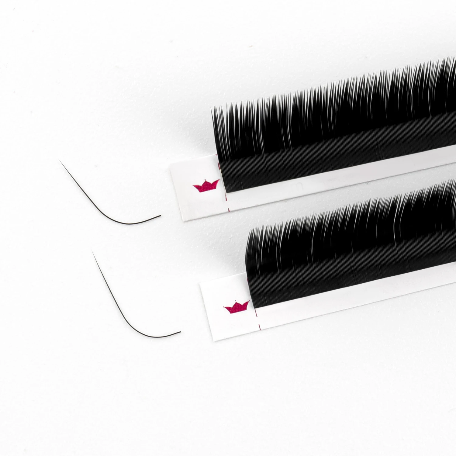 CharmLash velvet eyelashes 0.03 0.05 0.07 matte black lash trays super soft lash extensions vendors private label wholesale