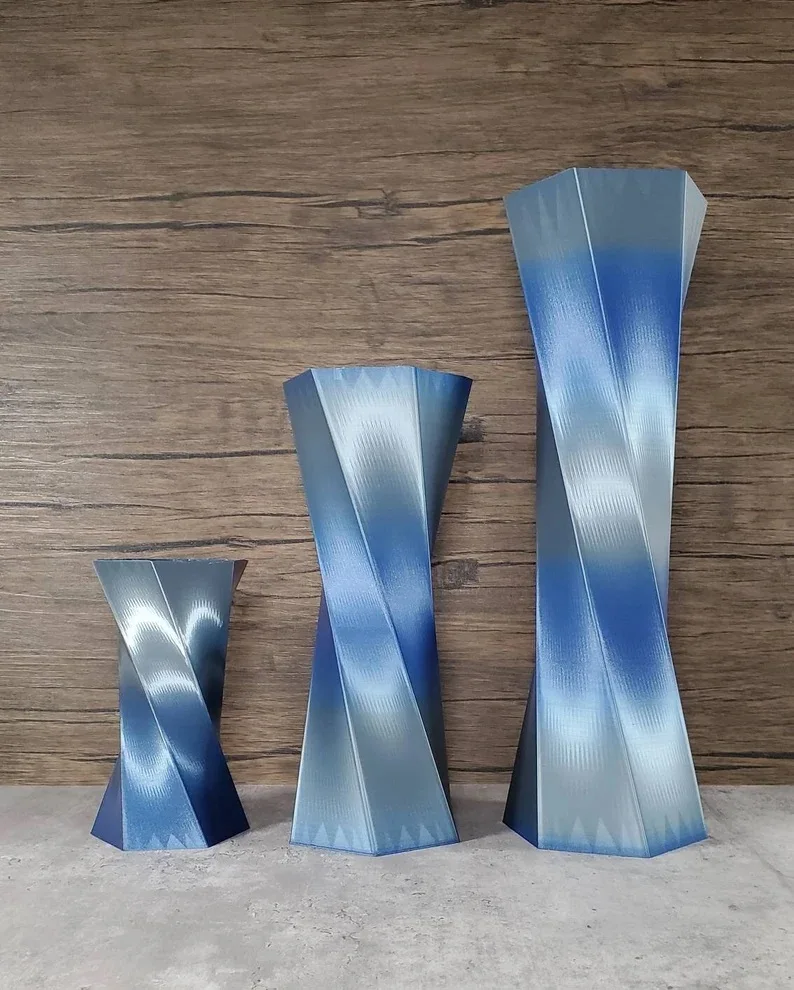 Tall Size Floor Decorative Meta Aluminium Home Decor Flower Vase for Wedding Decoration Luxury Corner Space