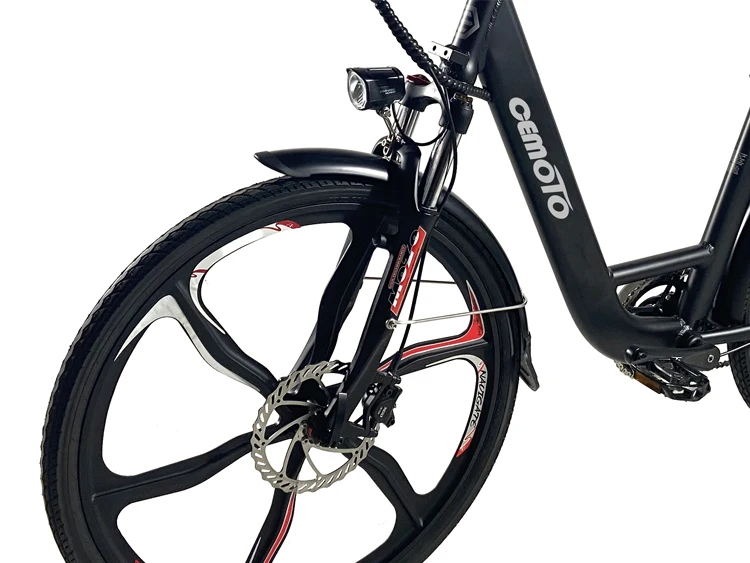 Hot Sale 26 Inch E-bike 36V Lithium battery 7 Speed 350W 500W Bafang motor Electric City Bicycle for adults