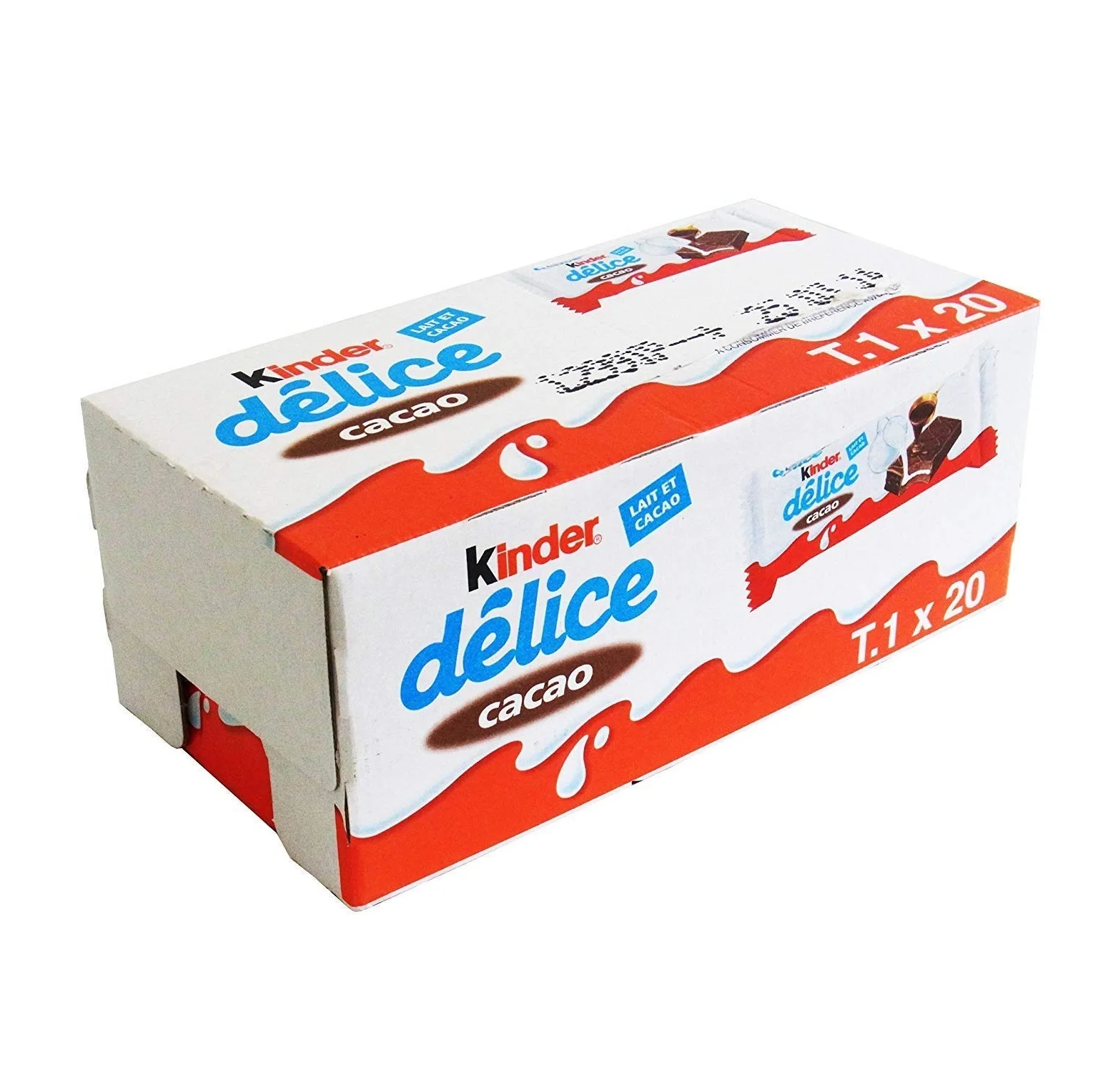 High Quality Ferrero Kinder Delice Cacao Chocolate Cake with Milk Cream 10-Pack 420g Cheap Price Export-Ready Candy Pattern