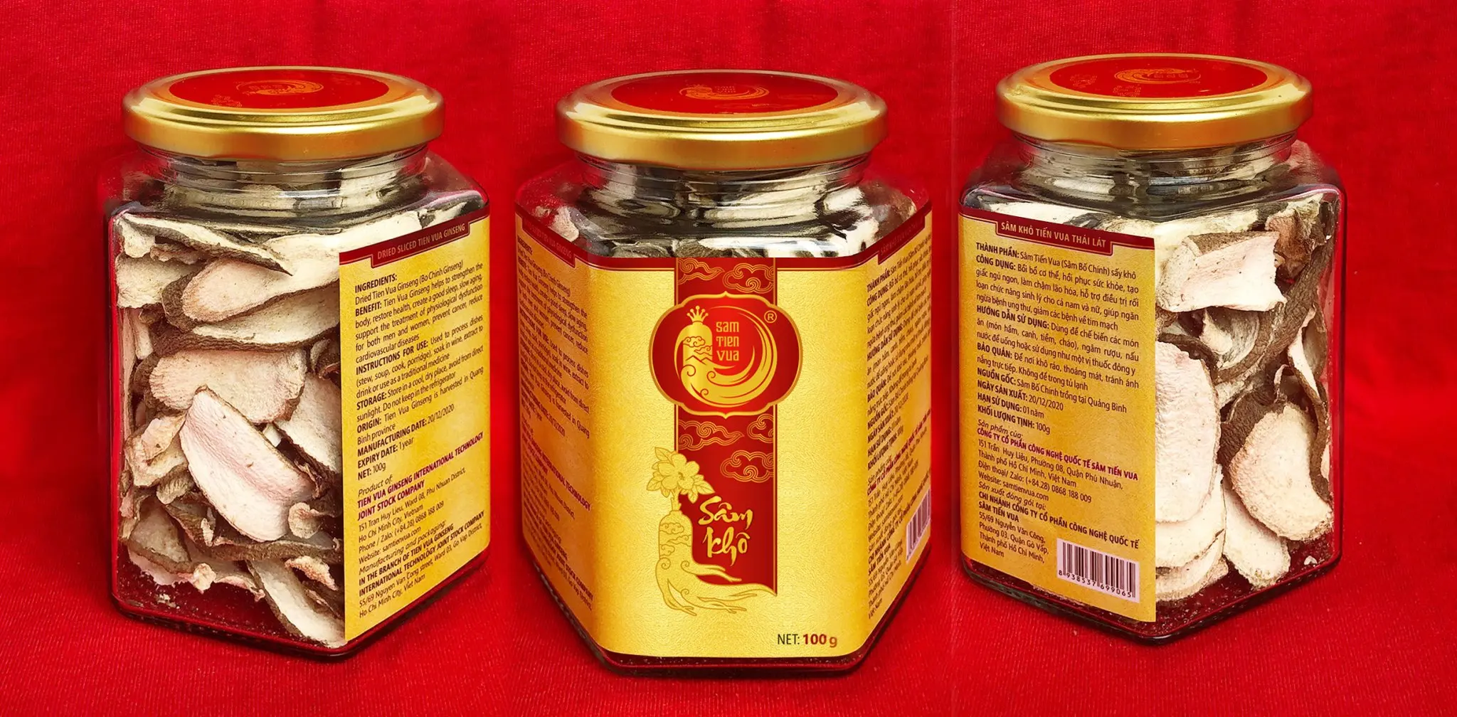 Best Price Vietnam Ginseng Root Dried Tien Vua Ginseng Sliced Fresh Herbal Supplements Ready To Ship From Vietnam
