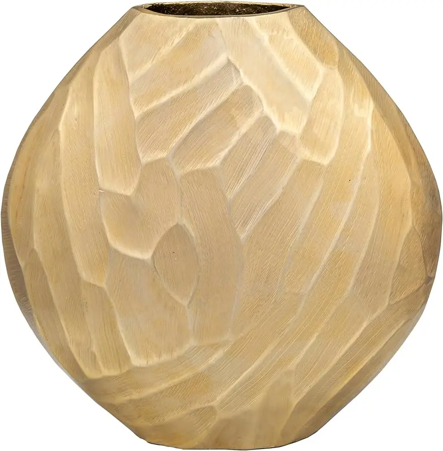 Aluminum Flower Vase Handmade Home Decoration Wholesaler Supplier Metal Table  Decorative Flower Pots