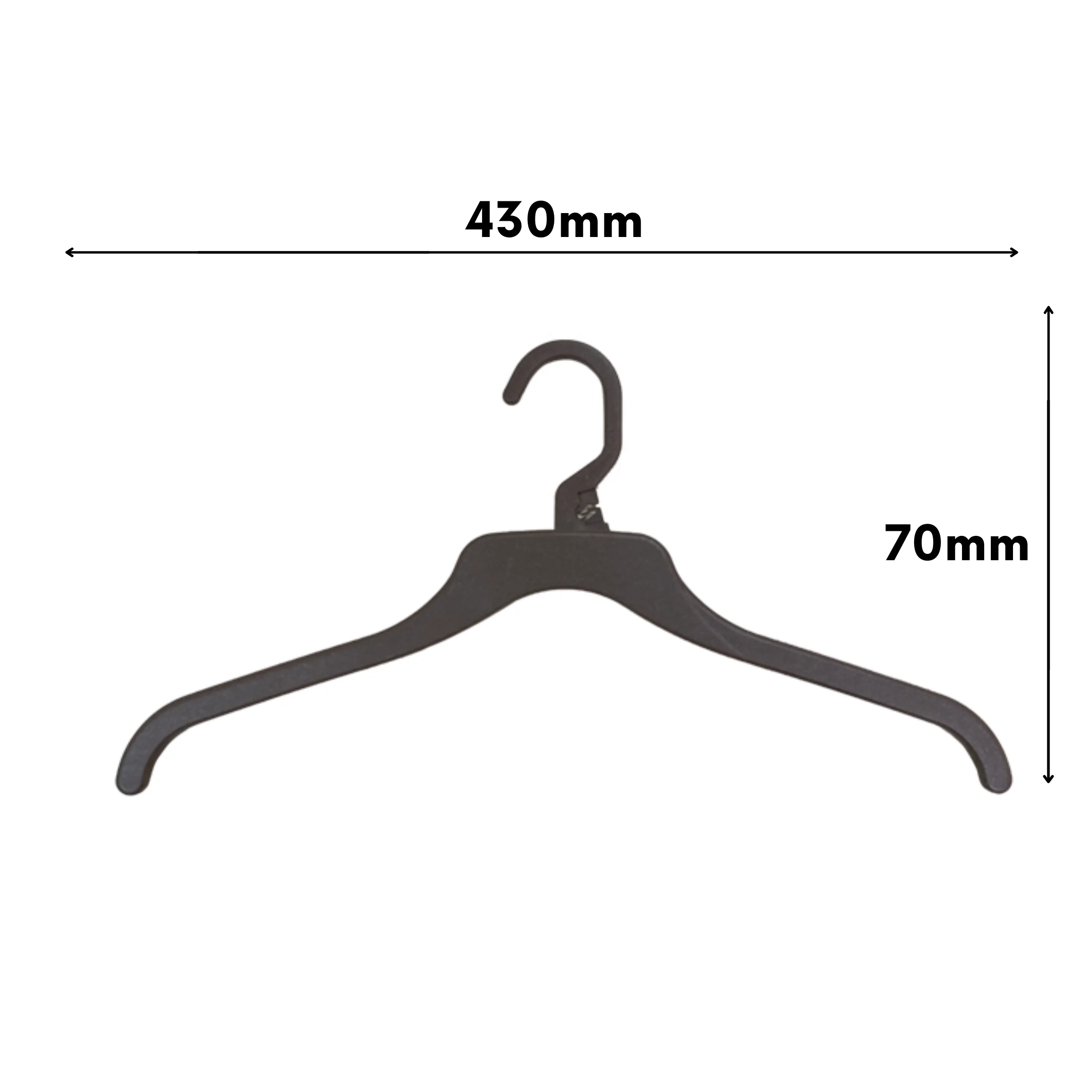 Best Wholesaler Hanger Hook Hangers for Clothing Store from Biodegradable Coffee Material in Basically Elegant Style
