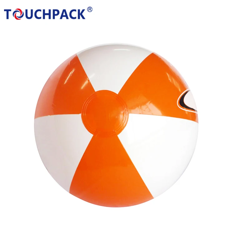 Custom Logo Eco-friendly Non-exotic PVC Beach Ball for Outside Beach Play