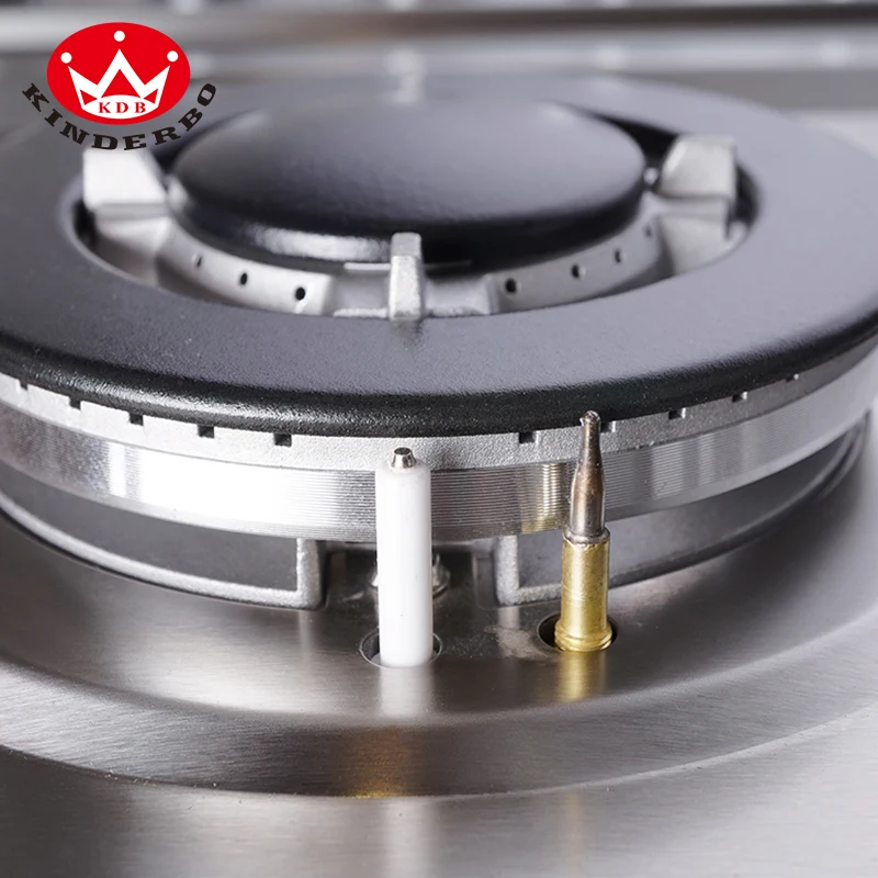 Китай оптовая продажа новая панель из закаленного стекла газовая плита встроенная в 4 горелки варочная