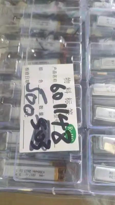 Customized Li polymer 601148 3.7v 380mah Rechargeable Lithium Ion Battery Pack