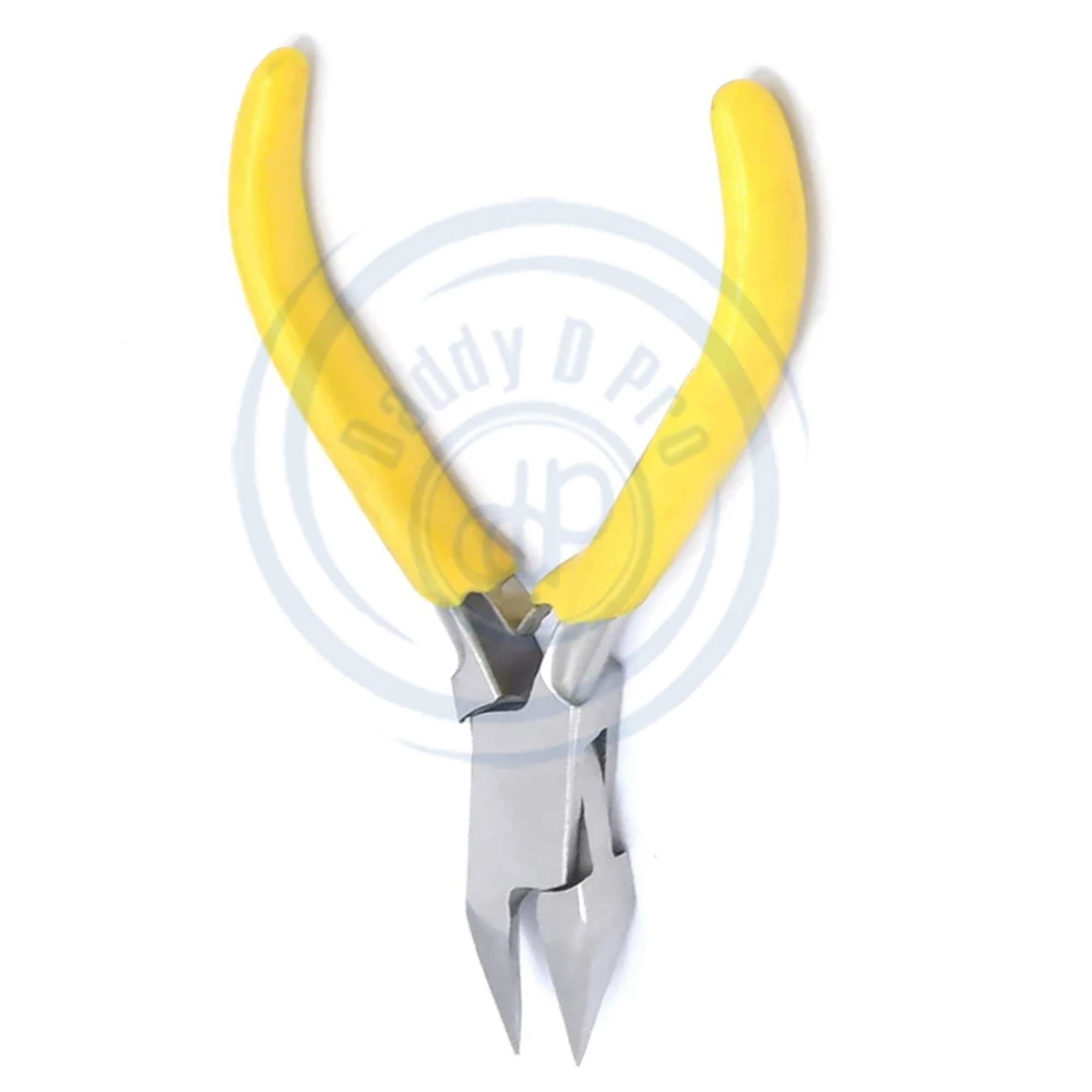 Diagonal Cutter Flush Cut Plastic Sprue Cutting Pliers Soft Wire Stainless Steel / Rubber High Quality BY DADDY D PRO CE & ISO