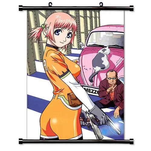 Custom Printing Wall Poster Hanging Japanese Anime Wall Hanging Scroll Poster Banner for Home Decor