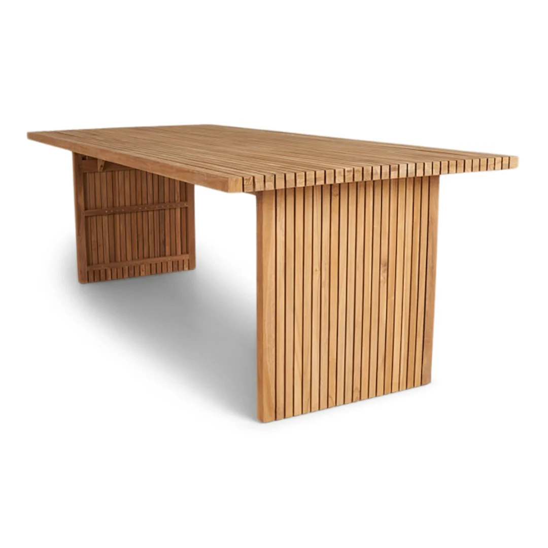 Лидер продаж, современный обеденный стол из натурального дерева из сосны для кофейного сада, патио отеля из Вьетнама