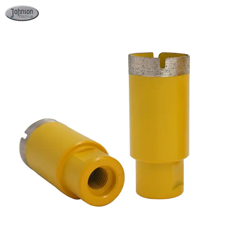 Wet Use Silver Welding Diamond Core Drill Bits for Ceramic, Tile, Porcelain