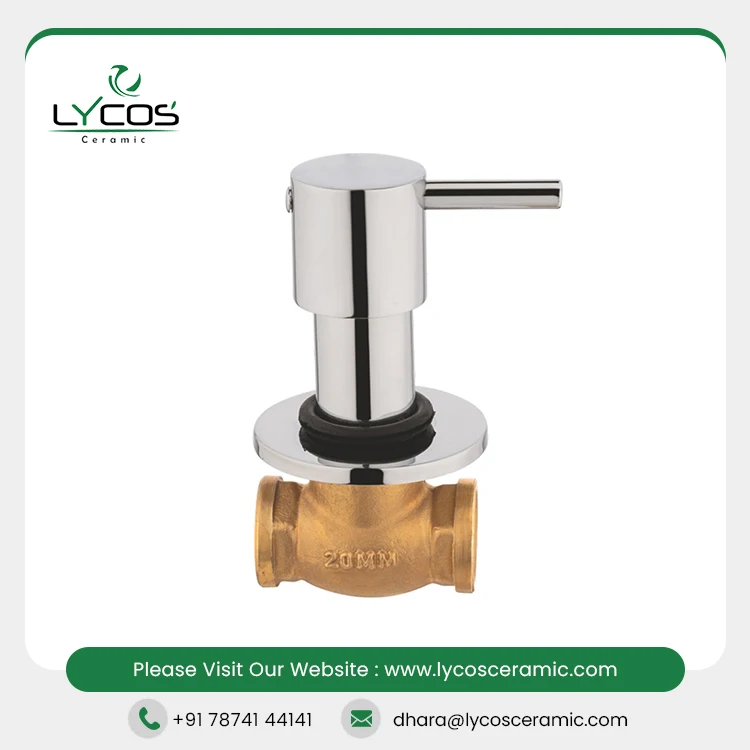 Indian Manufacturer of Hotel Luxury Bathroom Faucet Brass Concealed Stop Cock Set At Affordable Price