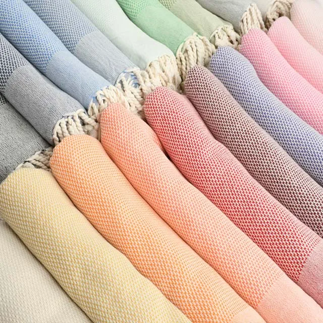 Personalized High Quality Turkish Beach and Bath Towel 100% Organic Cotton Decorative Gift Towel 100x180 cm Hammam Peshtemal