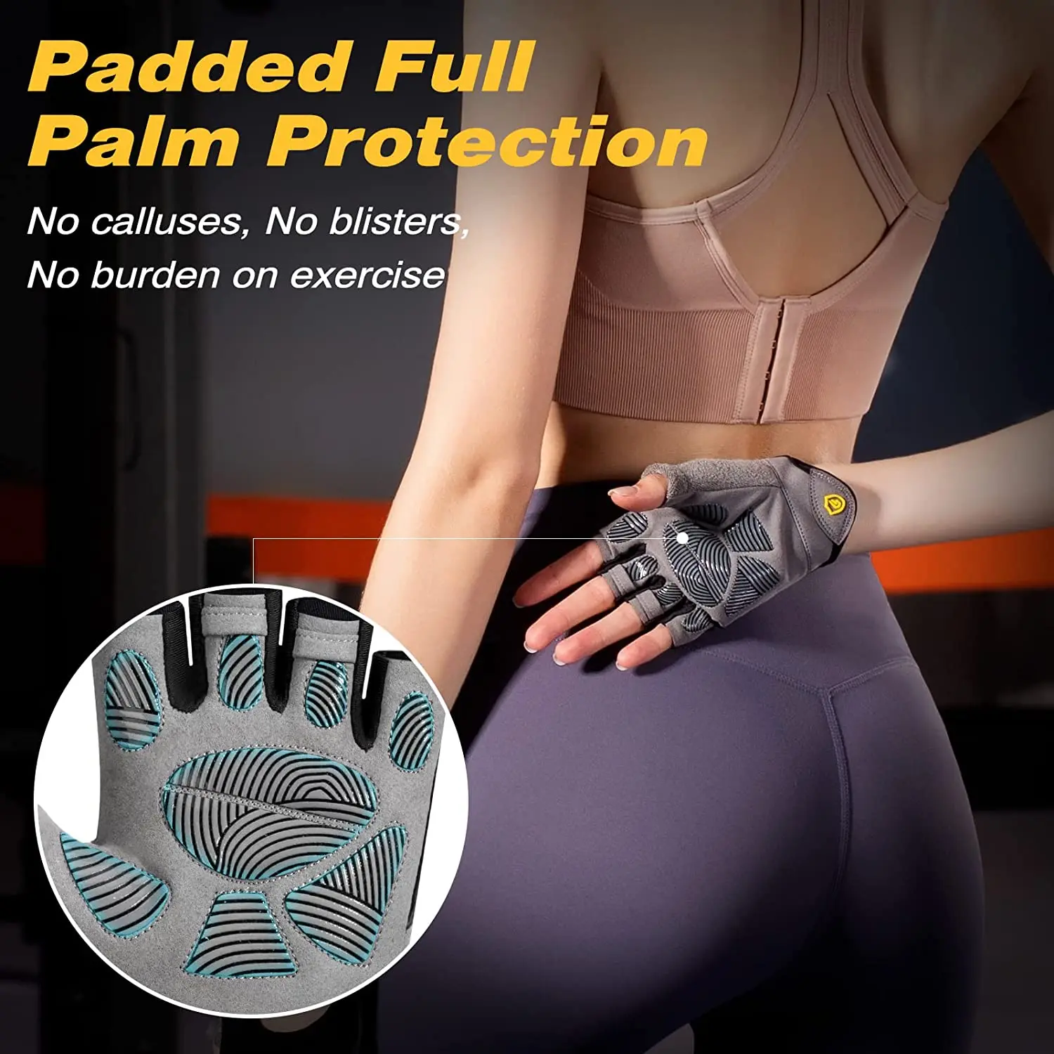 Breathable Workout Gloves Gym Gloves for Weight Lifting Exercise Fitness Training Cycling Sports Gloves Men & Women