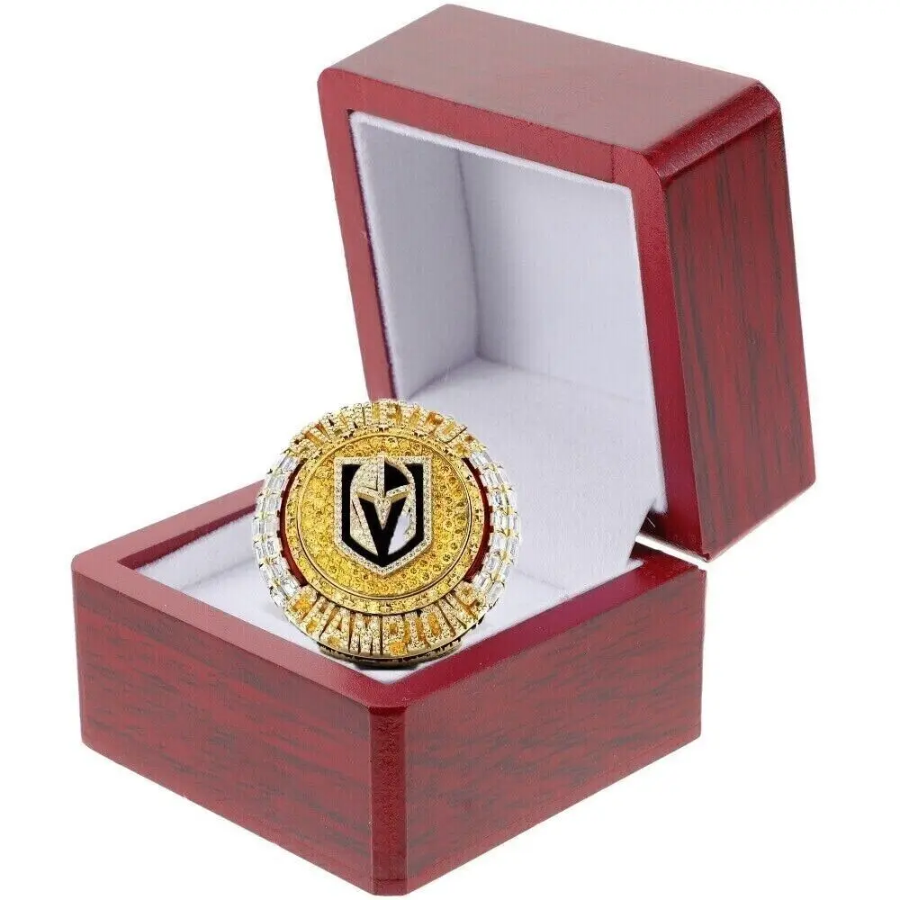 VEGAS GOLDEN KNIGHTS JASON OF BEVERLY HILLS 2023 STANLEY CUP CHAMPIONSHIP супер фан-ринг