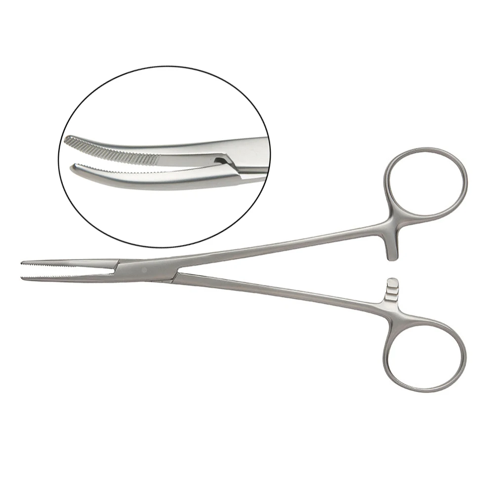 Wholesale Top Quality Manufacture Moynihan Hysterectomy Forceps Serrated General Surgery Artery Forceps