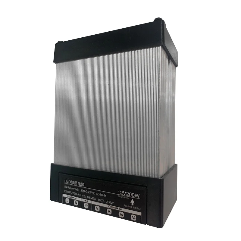 60-500W LED Power Supply Rainproof Power Transformer Adapter