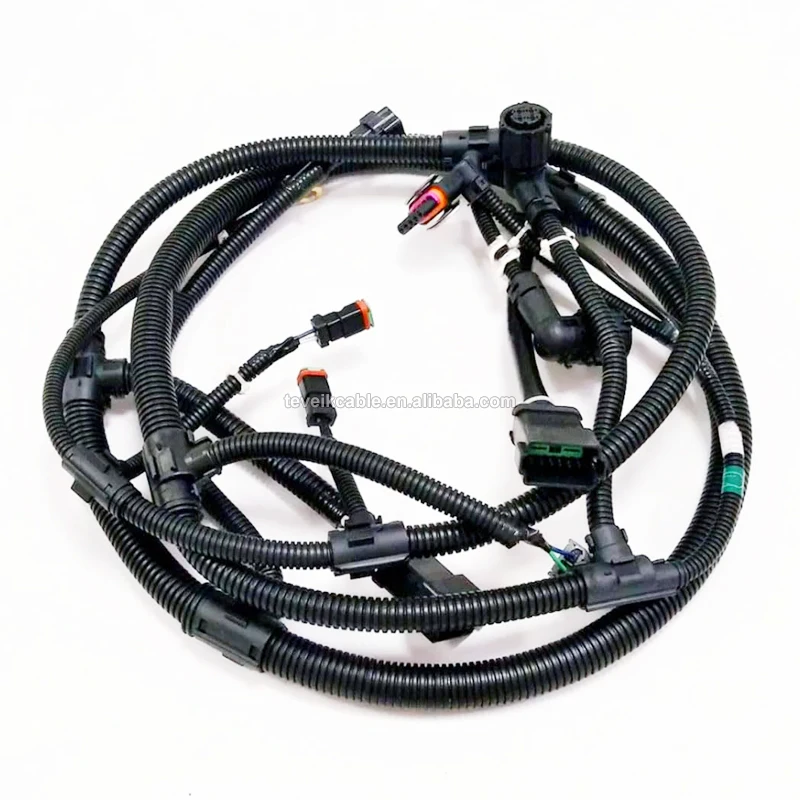 custom automotive wire harness Excavator 14531705 14644021 Engine wiring harness for Volvo EC290B EC240B EC290BLC wiring harness
