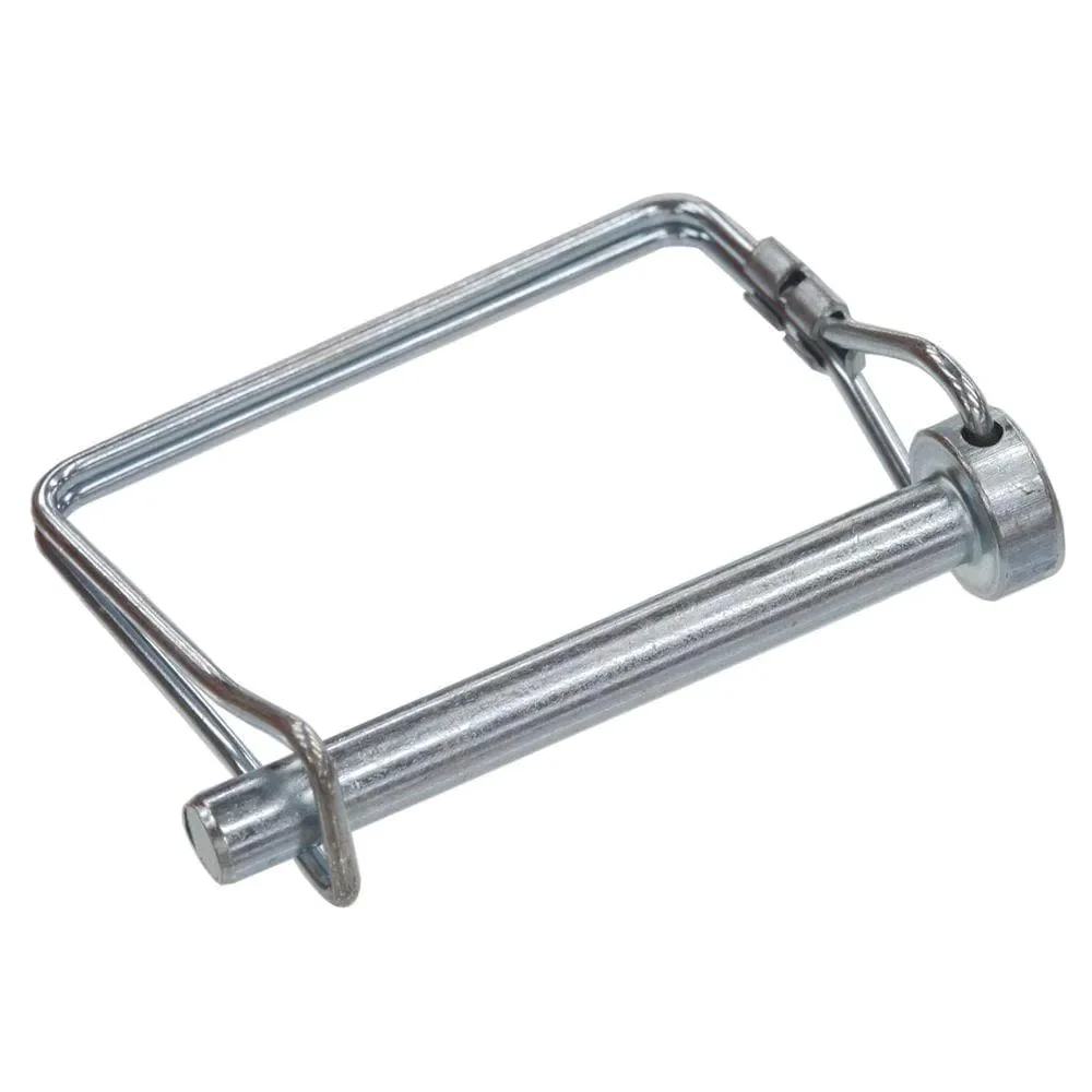 Super Selling Stainless Steel Safety Lock Hitch Pin with Double Chain for Securing Trailer Couplers from Indian Exporter
