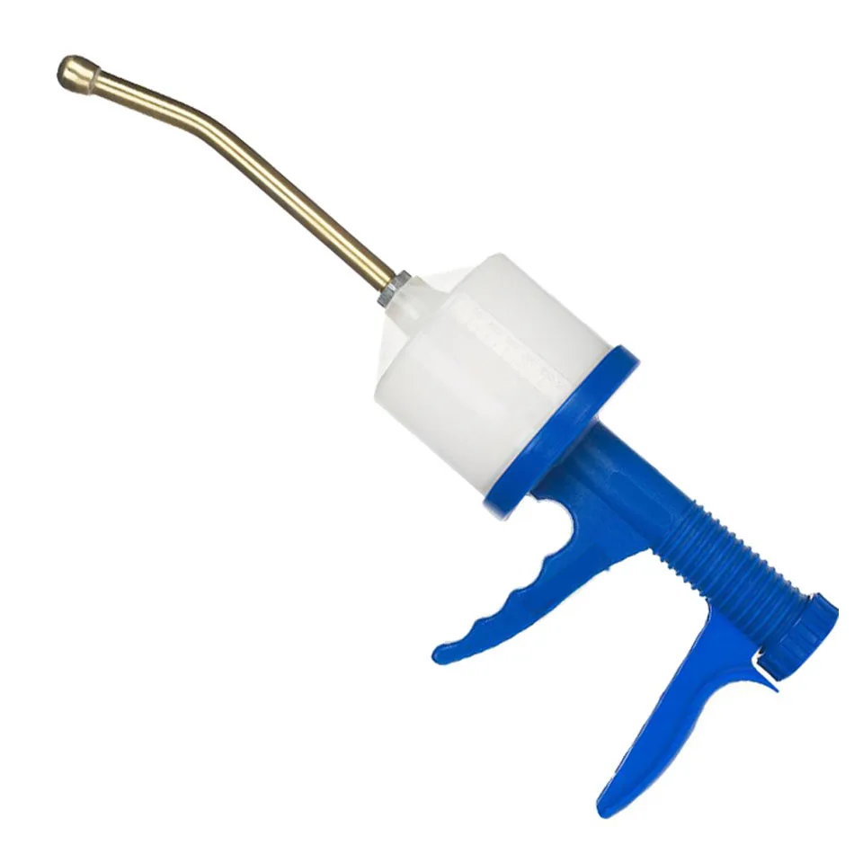 Wholesale top quality Pakistan Automatic Drench Gun Plastic Body Veterinary Instrument Automatic Cattle Drencher