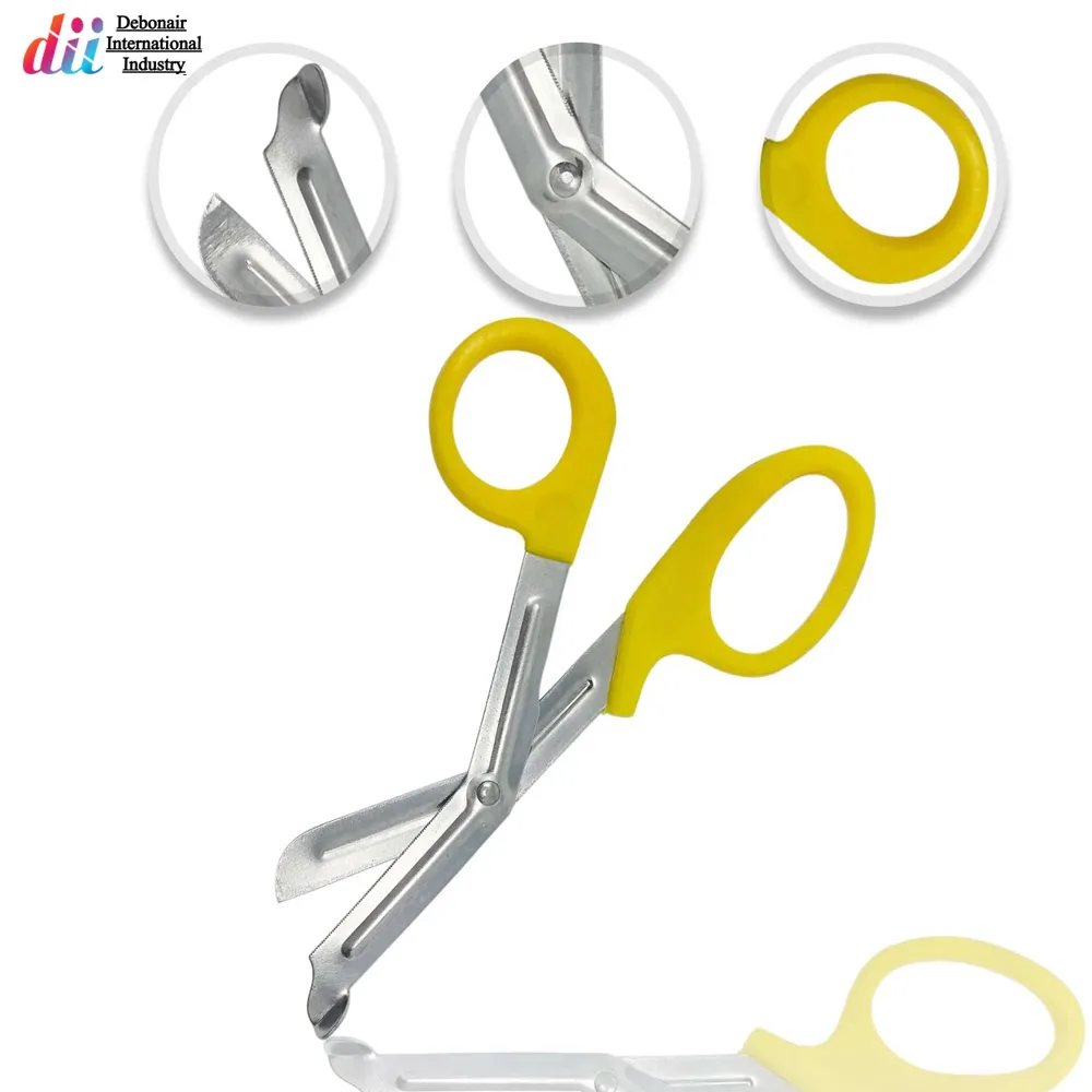 Debonairii Custom Logo Print EMT Trauma Shears Heavy Duty Stainless Steel Newest Product Scissors Making Your Own High Quality