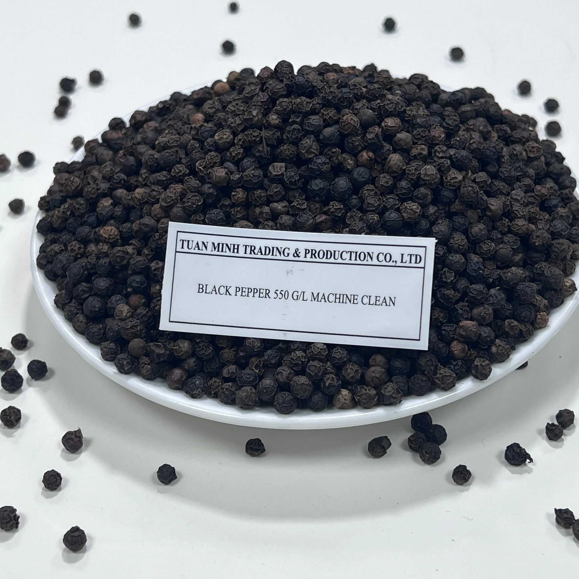 Spicy Black Pepper big size origin from Vietnam supply in bulk by Vietnam leading exporter, Tuan Minh company