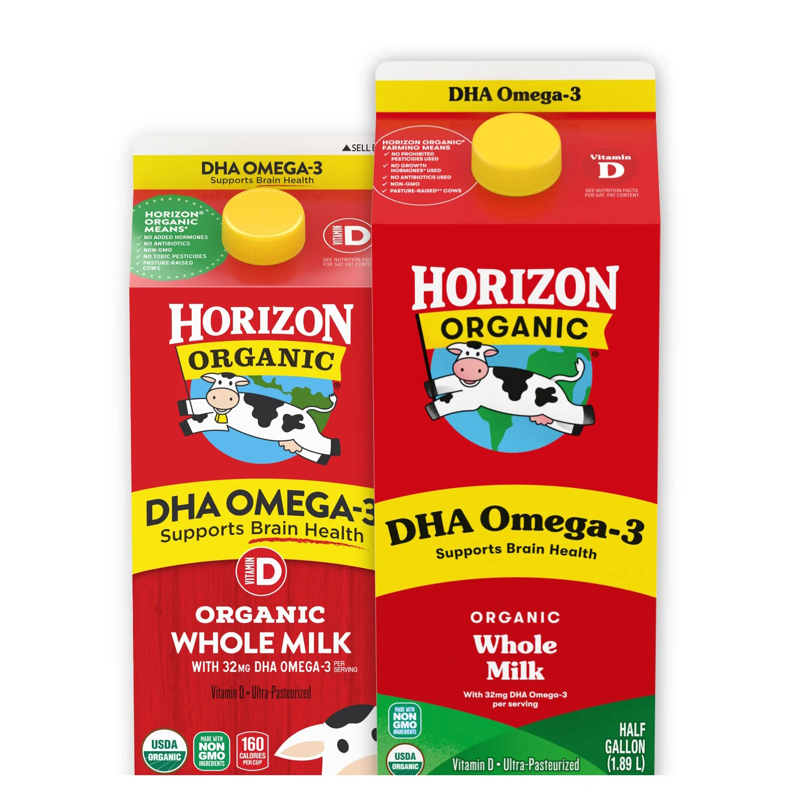 Horizon Organic Shelf-Stable Whole Milk Boxes 8 oz. 12 Pack