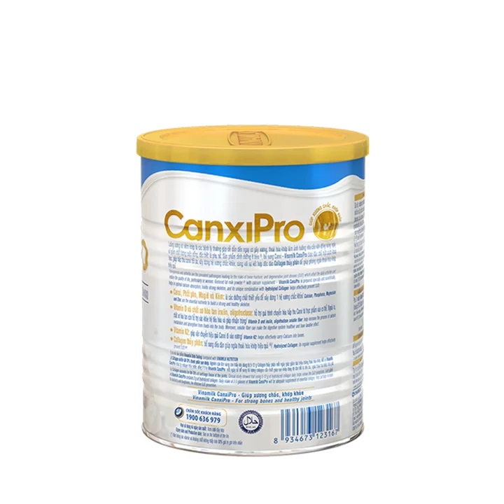 Vinamilk Canxi Pro - Hi Calcium milk - High Quality - Wholesale price - 900g x 24 tins per carton HALAL ISO GMP BRC FSSC HACCP